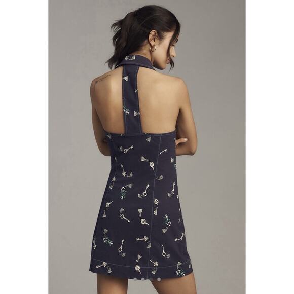 The Amelia Collared Mini Dress By Maeve - Picture 3 of 8